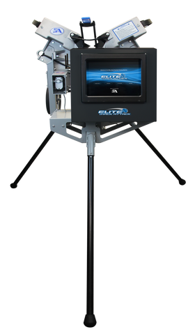 Sports Attack Elite eHack Attack Baseball Pitching Machine, 90V — front view