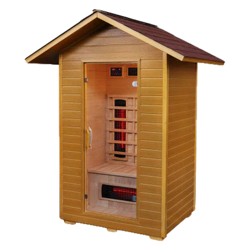 SunRay Burlington 2-Person Infrared Outdoor Sauna HL200D3