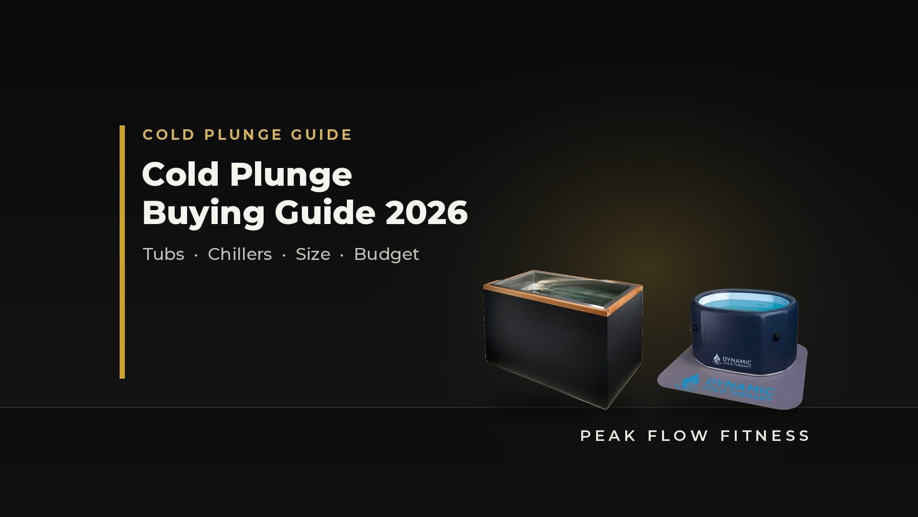 Cold Plunge Buying Guide 2026: How to Choose the Right Cold Plunge - Peak Flow Fitness