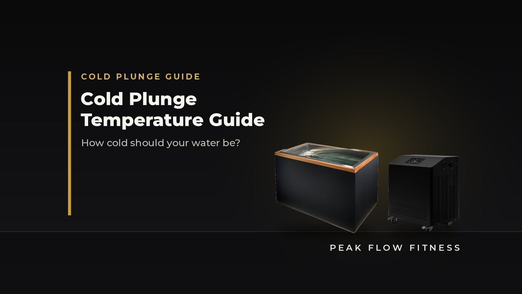 Cold Plunge Temperature Guide: How Cold Should Your Water Be? - Peak Flow Fitness