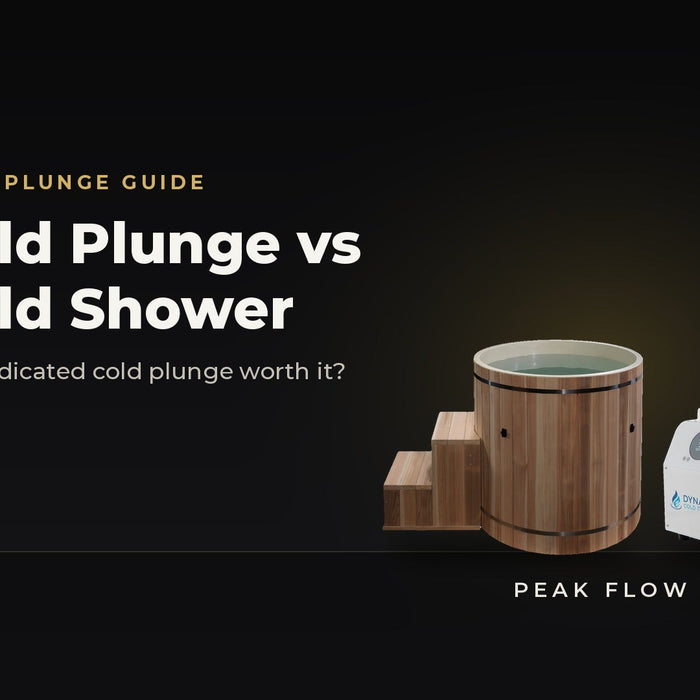 Cold Plunge vs Cold Shower: Is a Dedicated Cold Plunge Worth It? - Peak Flow Fitness