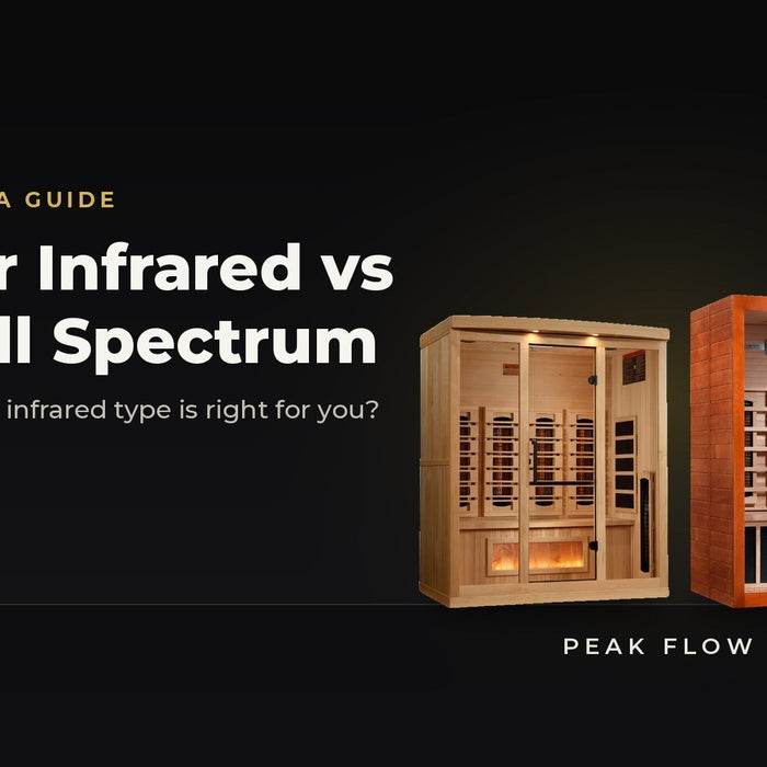 Far Infrared vs Full Spectrum Sauna: Which Infrared Type Is Right for You? - Peak Flow Fitness