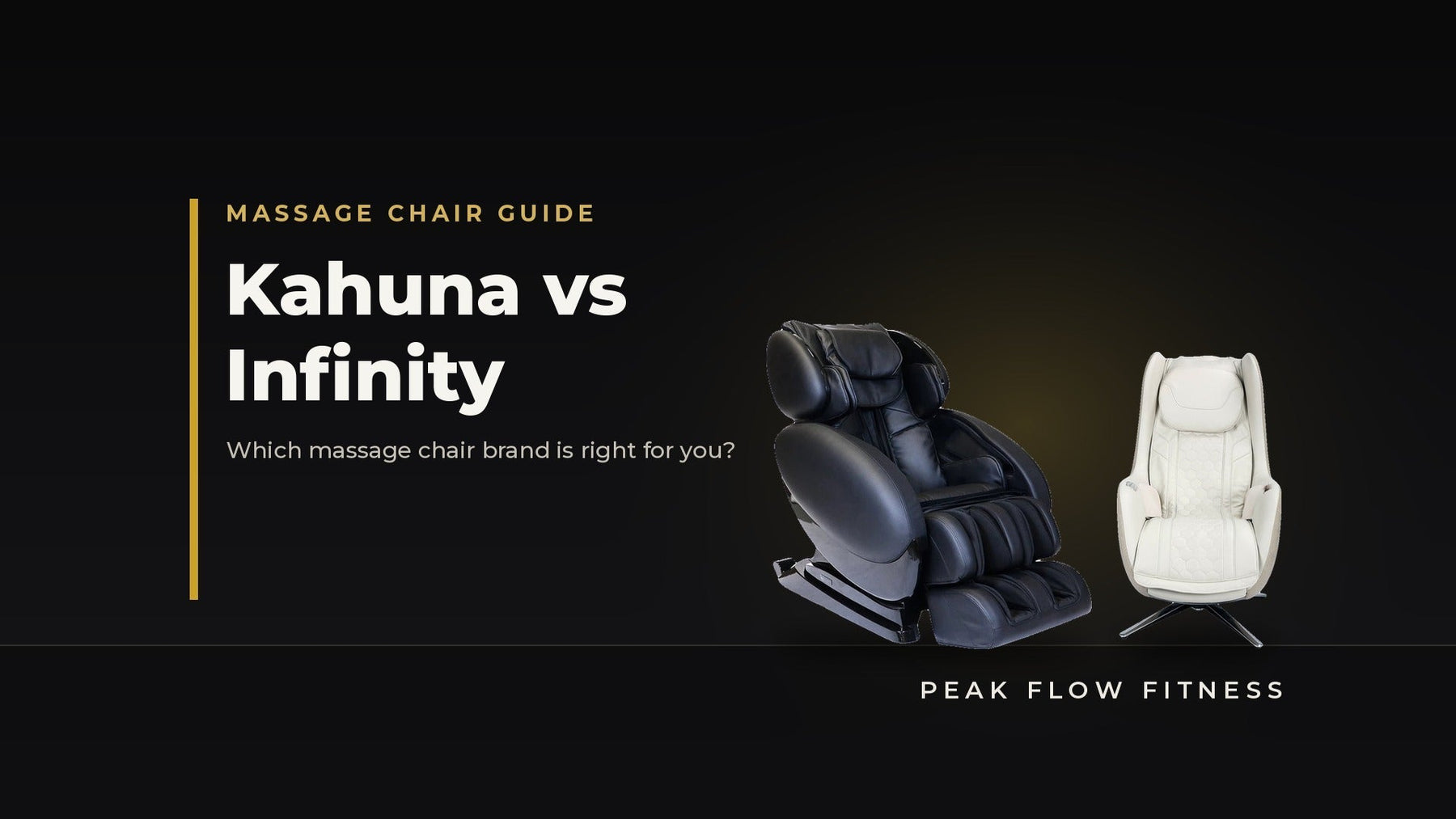Kahuna vs Infinity Massage Chairs: Which Brand Is Right for You? - Peak Flow Fitness