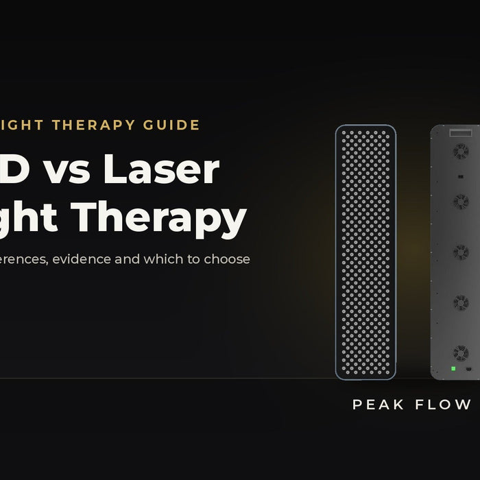 LED vs Laser Light Therapy: Key Differences, Evidence, and Which to Choose - Peak Flow Fitness