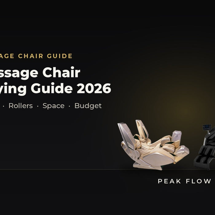 Massage Chair Buying Guide: How to Choose the Right Massage Chair in 2026 - Peak Flow Fitness