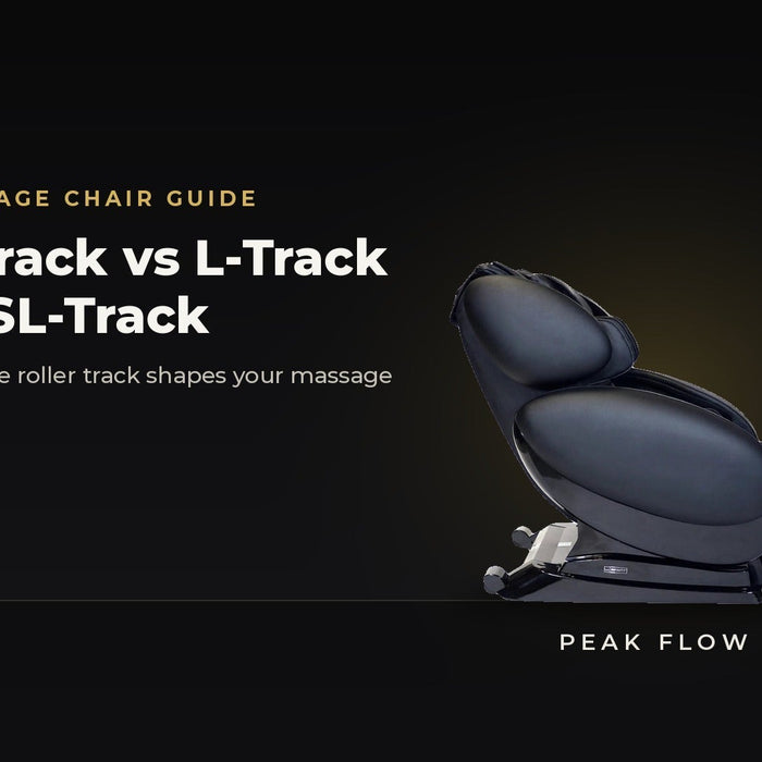 Massage Chair Track Types: S-Track vs L-Track vs SL-Track Explained - Peak Flow Fitness