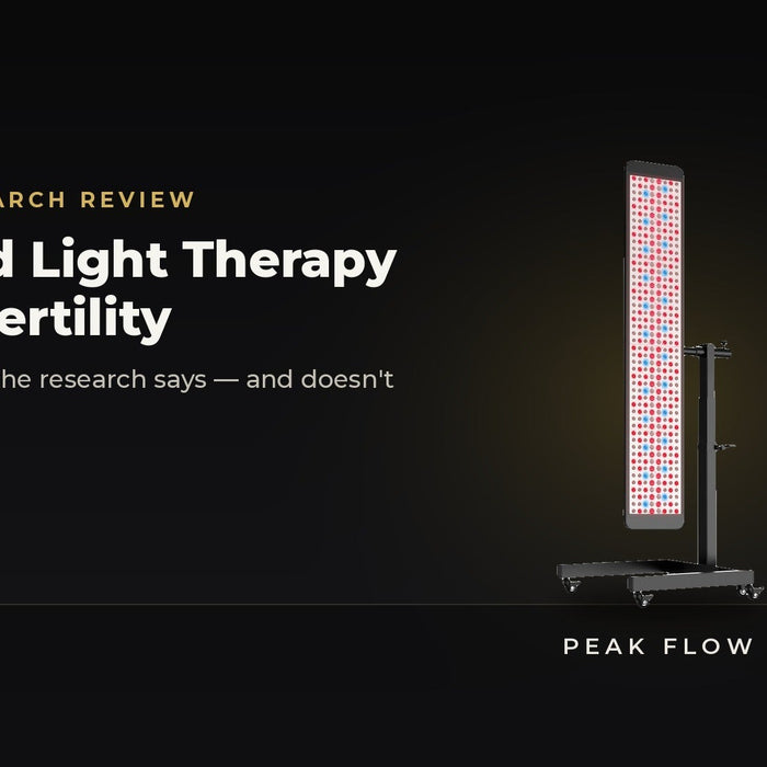 Red Light Therapy and Fertility: What the Research Says (and Doesn't) - Peak Flow Fitness