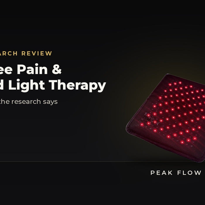 Knee Pain and Red Light Therapy: What the Research Says - Peak Flow Fitness