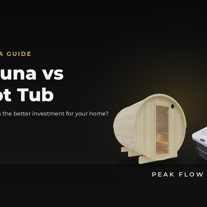 Sauna vs Hot Tub: Which Is the Better Investment for Your Home? - Peak Flow Fitness