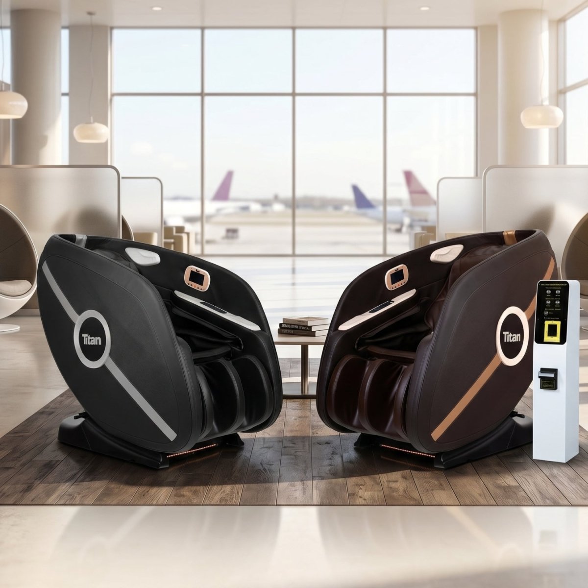 Vending Nayax Box Massage Chairs | Card-Reader Commercial Recovery — Peak Flow Fitness