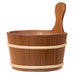 4Living Straight Handle Sauna Bucket Sauna Bucket, Thermo-Alder