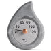 Hukka Pisarainen C Sauna Thermometer, Celsius, Droplet