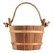 PROSAUNAS Wood Sauna Bucket Lined Wood Sauna Bucket, Rope Handle - image 10
