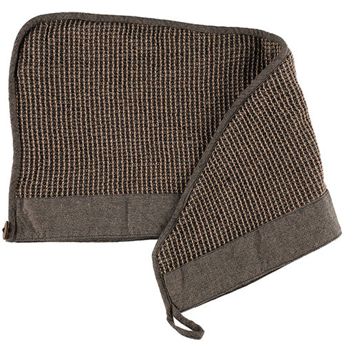 Rento Kenno Hair Towel Hair Towel, Coconut Shell Button - image 2