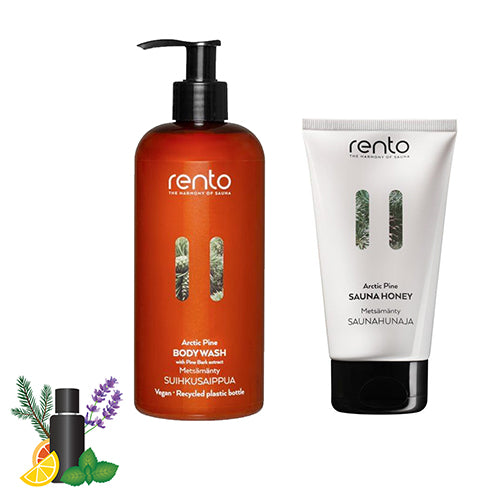 Rento Gift Set - Body Body Gift Set, Body Wash 400mL