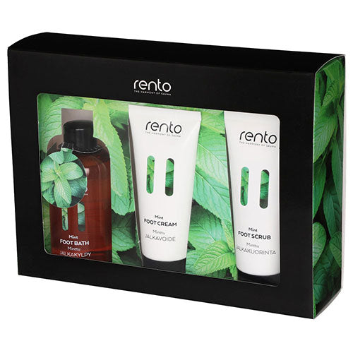 Rento Gift Set - Foot Care Gift Set, Foot Bath 200mL