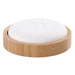 Rento Stone Diffuser Stone Aroma Diffuser with Bamboo Tray, White - image 2