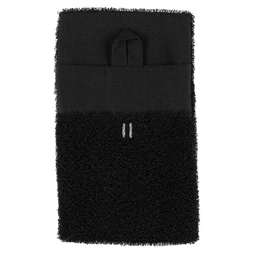Rento Wash Mitten Sauna Wash Mitten, Black, Terry Linen, Double-Lined