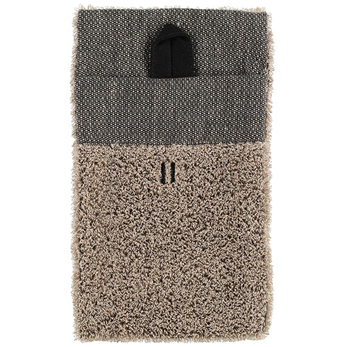 Rento Wash Mitten Sauna Wash Mitten, Brown, Terry Linen, Double-Lined