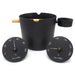 SaunaLife Essentials Set 5 Aluminum Sauna Bucket and Ladle Set w/
