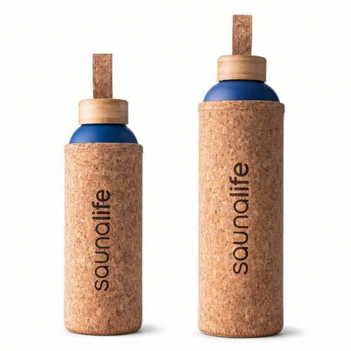 SaunaLife Insulated Water Bottle Double-Wall Stainless w/