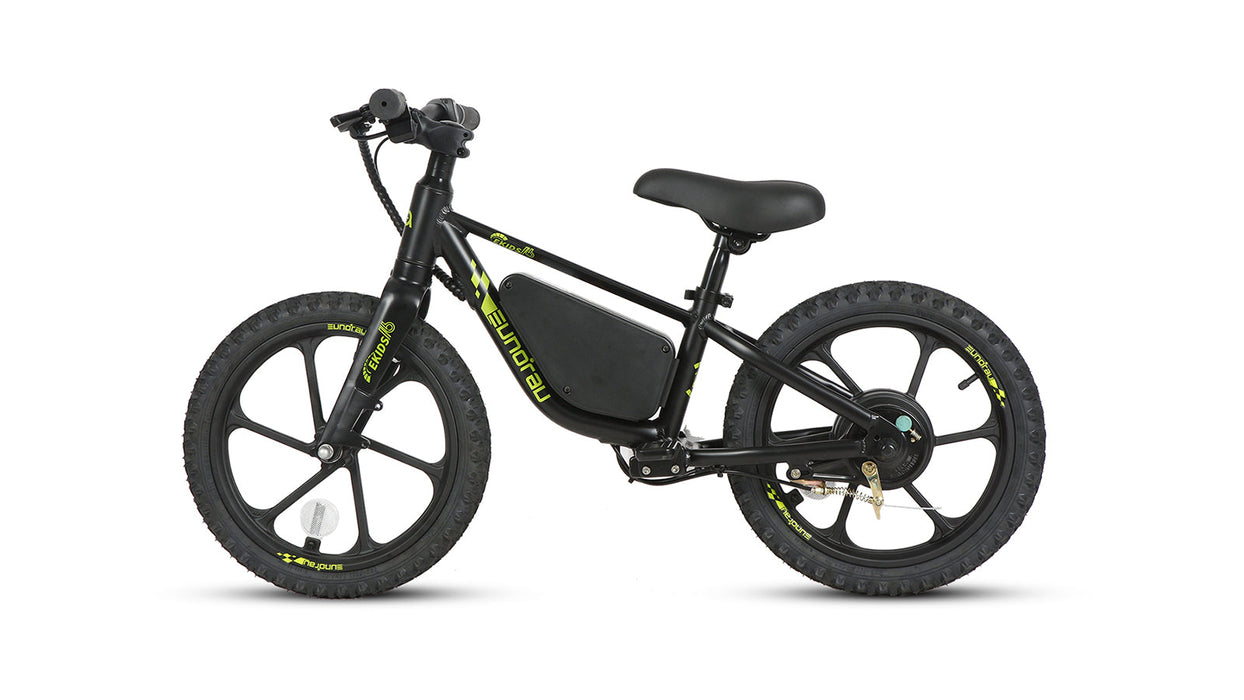 EUNORAU E-BIKE US EKIDS16 1.0 — handlebar and display
