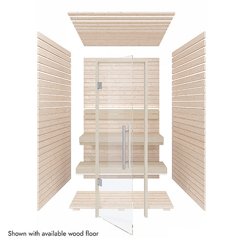 SaunaLife HST67 Luxury 6’ x 7’ Indoor Finnish Sauna Kit Precision - image 3