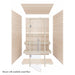 SaunaLife HST44 Luxury 4’ x 4’ Indoor Traditional Sauna Kit Precision - image 3