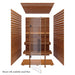 SaunaLife HST56 Luxury 5’ x 6’ Indoor Finnish Sauna Kit Precision - image 19