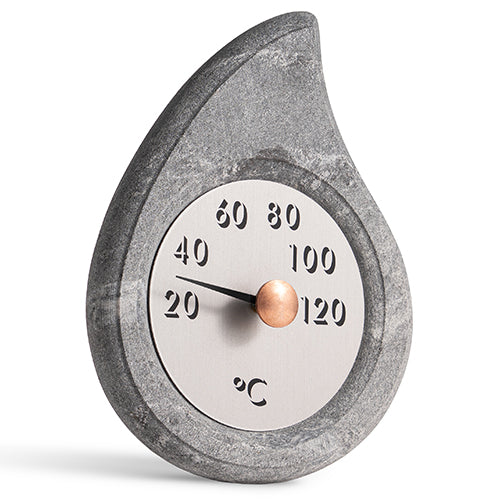 Hukka Pisarainen C Sauna Thermometer, Celsius, Droplet - image 2