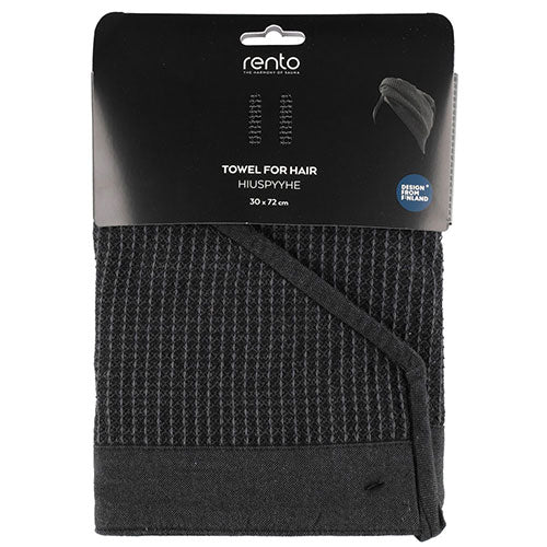 Rento Kenno Hair Towel Hair Towel, Coconut Shell Button - image 7