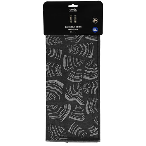 Rento Pino Sauna Seat Cover Seat Cover, 100% Cotton, Coal - 314846 - image 2