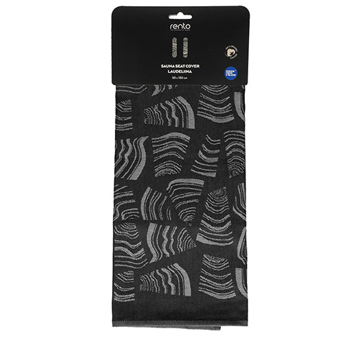 Rento Pino Sauna Seat Cover Seat Cover, 100% Cotton, Coal - 314847 - image 2