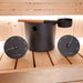 SaunaLife Essentials Set 5 Aluminum Sauna Bucket and Ladle Set w/ - image 2