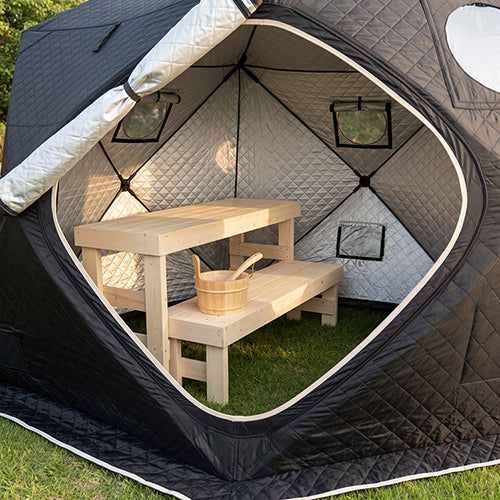 SaunaLife SaunaTrekker Bench Portable Tent Sauna Bench - image 2