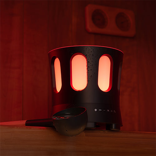 SaunaLife Zone Set Bluetooth Sauna Bucket and Ladle Set - image 2