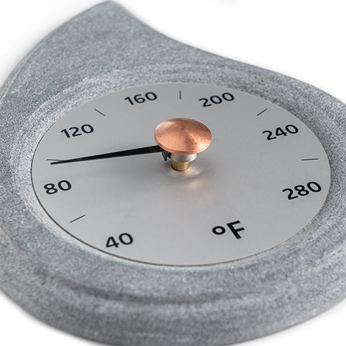 Hukka Pisarainen F Sauna Thermometer, Fahrenheit, Droplet - image 3