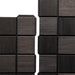 PROSAUNAS Cubist Black Sauna Wall Panels, Square Pattern, Black Abachi - image 3