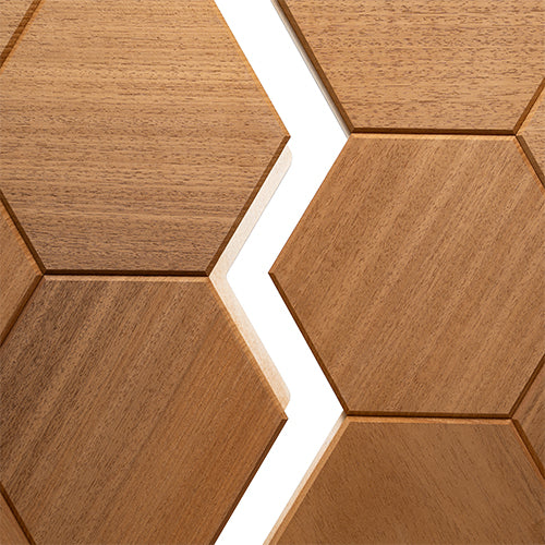 PROSAUNAS Hive Thermo Sauna Wall Panels, Hexagon Pattern - image 3