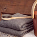 Rento Bath Brush Bath Brush, Oil-Treated Bamboo, Natural Bristles - image 3