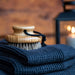 Rento Body Brush Body Brush, Oil-Treated Bamboo, Natural Bristles - image 4