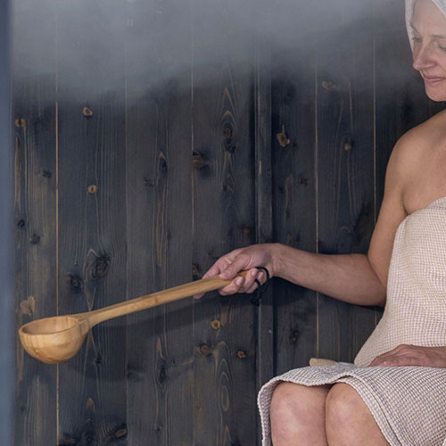 Rento Sauna Ladle Sauna Ladle, Thermo Laminated Bamboo - image 4