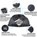 SaunaLife SaunaTrekker XL Extra-Large Portable Insulated Sauna Tent - image 2