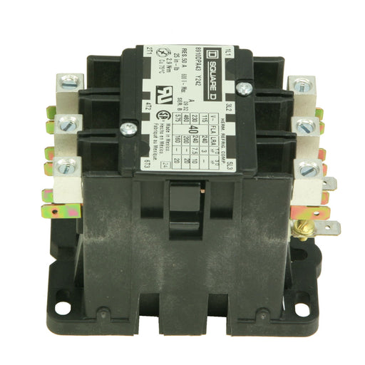 Mr.Steam 99003 Contactor, 50A, 3-Pole, 120V, 50/60, CU Series