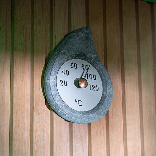 Hukka Pisarainen C Sauna Thermometer, Celsius, Droplet - image 4