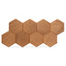 PROSAUNAS Hive Thermo Sauna Wall Panels, Hexagon Pattern - image 5