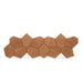 PROSAUNAS Modern Thermo Sauna Wall Panels, Irregular Hexagon Pattern - image 5