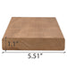 PROSAUNAS Thermo-Aspen 2x6 (28mm x 140mm) S4SEE SHP Sauna Wood - image 7