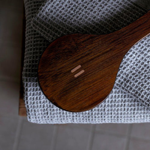 Rento Bath Brush Bath Brush, Oil-Treated Bamboo, Natural Bristles - image 9