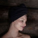 Rento Kenno Hair Towel Hair Towel, Coconut Shell Button - image 9